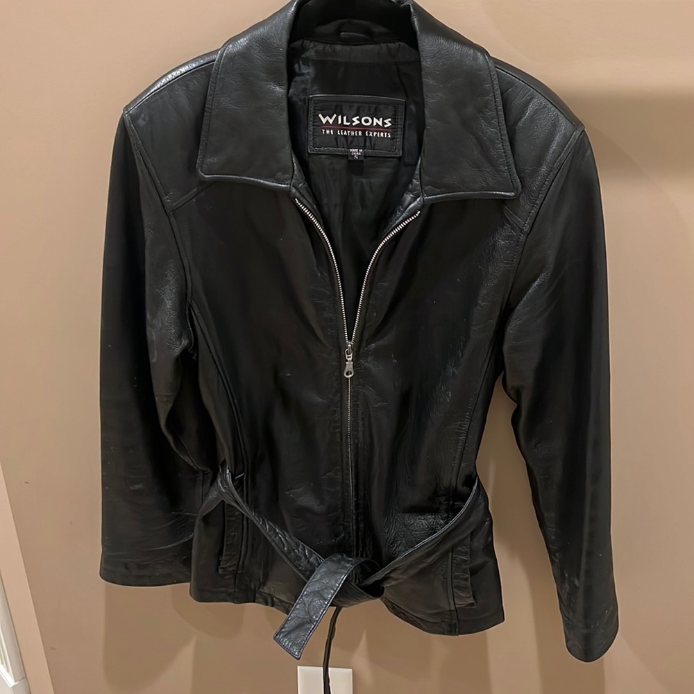 Leather Coat